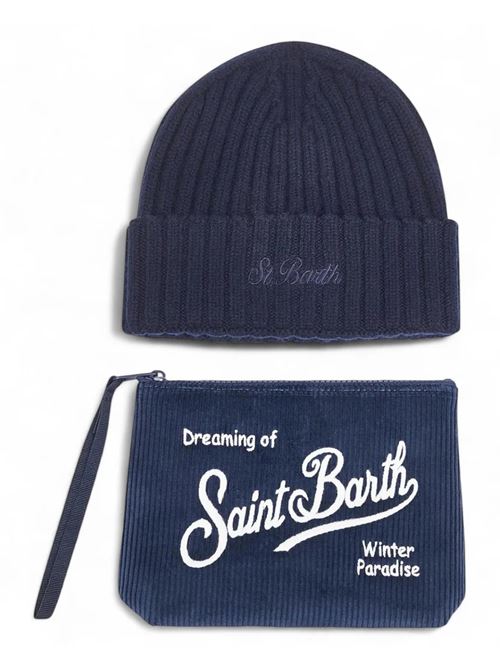 manhat and pochette set MC2 SAINT BARTH | CHRISTMAS BOX61 EMB 00164I